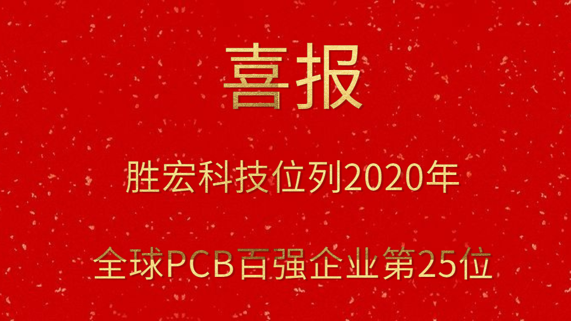 2121非凡科技位列2020年全球PCB百强企业第25位